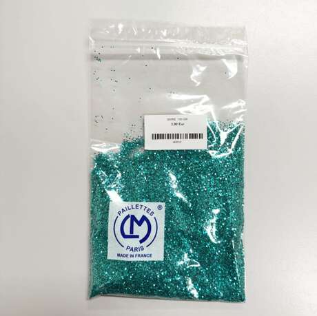 GLITTER TURQUOIZE 2040 SEQUIN