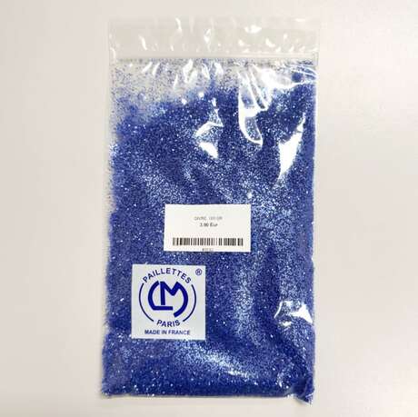 GLITTER BLUE IRIDESCENT SEQUIN