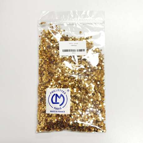 SQUARE GLITTER 3x3 MM OR C2