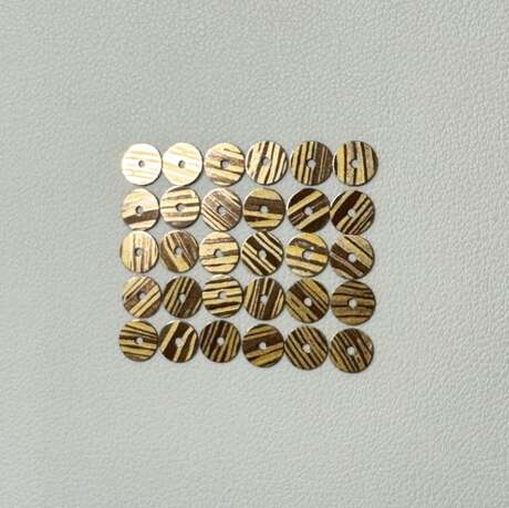 FLAT SEQUINS 5 MM BRONZE / GOLD