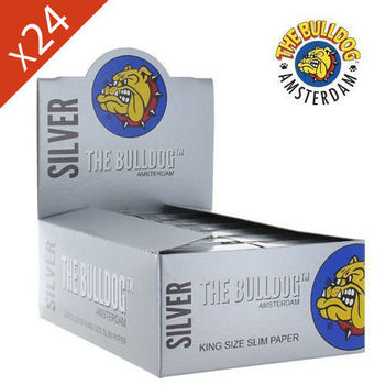 FILTRES CARTON THE BULLDOG LARGE SILVER PAR 50