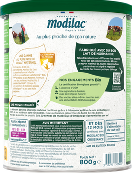 Modilac Mon Petit Bio LF+ 1er Âge 0-6 Mois 800 g