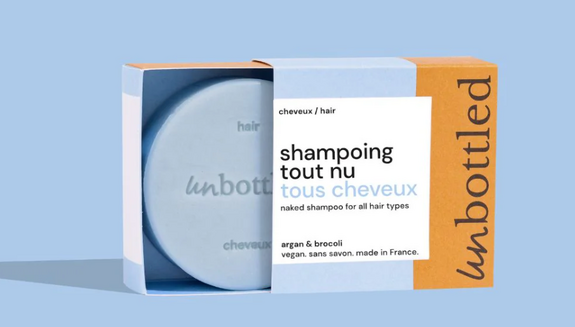 Unbottled Shampoing Solide Tout Nu 75g -Cuir chevelu sensible