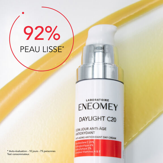 Eneomey - DAYLIGHT C20, Fluide de jour anti-âge antioxydant 30ml