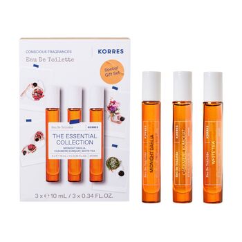 Korres Coffret The Essential Collection Eau de Toilette Lot de 3 X 10 ml