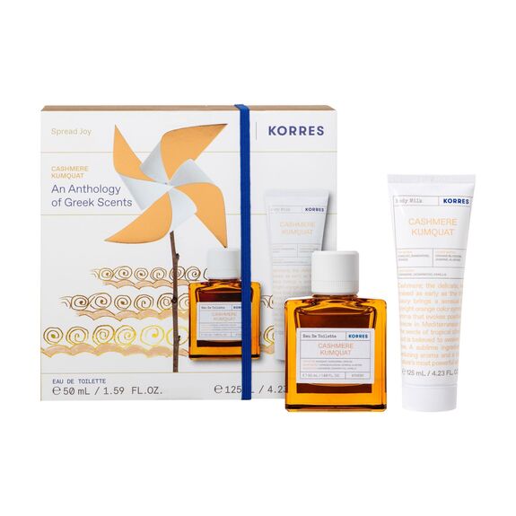 Korres Eau de Toilette Cashmere Kumquat 50 ml + Lait Corps Cashmere Kumquat 125 ml