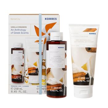 Korres coffret cadeau Vanilla & Cinnamon