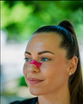 Bandes nasales Freshflow coloris rose x20