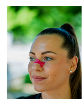 Bandes nasales Freshflow coloris rose x20