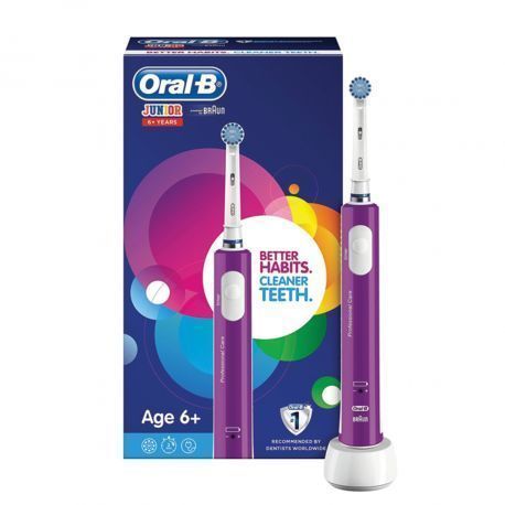 Oral B Junior 6 Ans Violette Brosse A Dents Electrique Oral B Junior 6 Ans Violette Brosse A Dents Electrique