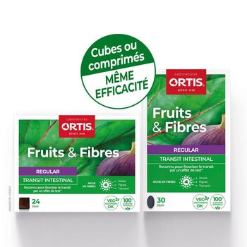 Ortis FRUITS & FIBRES REGULAR 24 cubes