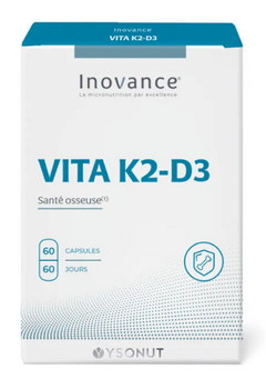 Inovance Vita K2 D3 Capital osseux 60 capsules Ysonut