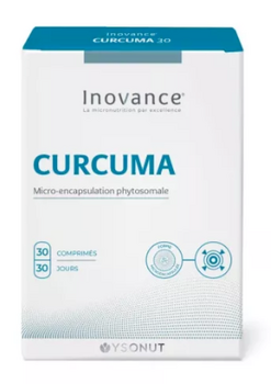 Inovance curcuma+ 30 comprimés Ysonut