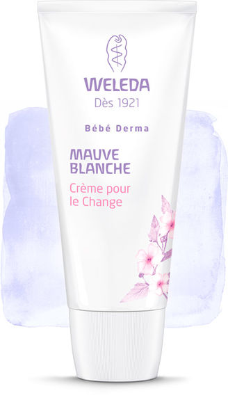 Weleda Bebe Creme Pour Le Change A La Mauve Blanche 50ml Weleda Bebe Creme Pour Le Change A La Mauve Blanche 50ml