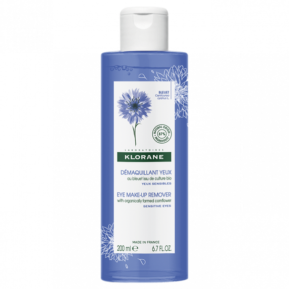 Klorane Lotion Florale Démaquillant Yeux Au Bleuet 200 Ml