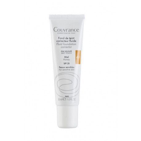 Avène Couvrance Fond de Teint Correcteur Fluide 4.0 MIEL 30ml