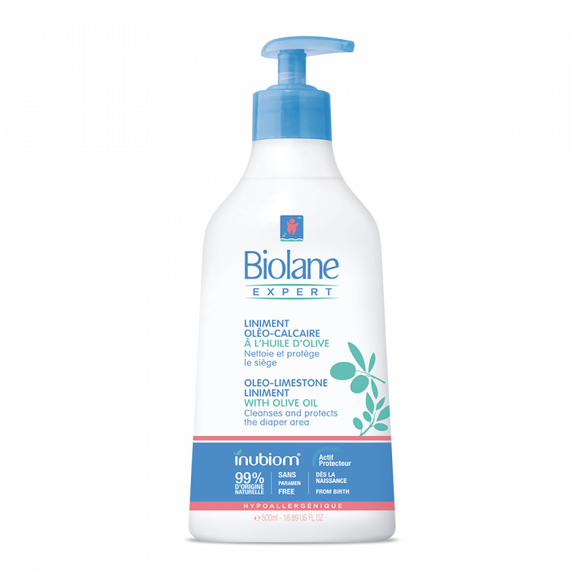 Biolane Expert liniment oléo-calcaire à l'huile d'olive 500ml