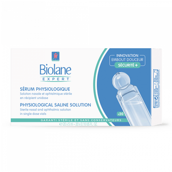 Biolane expert Sérum physiologique 20 dosettes de 5ml