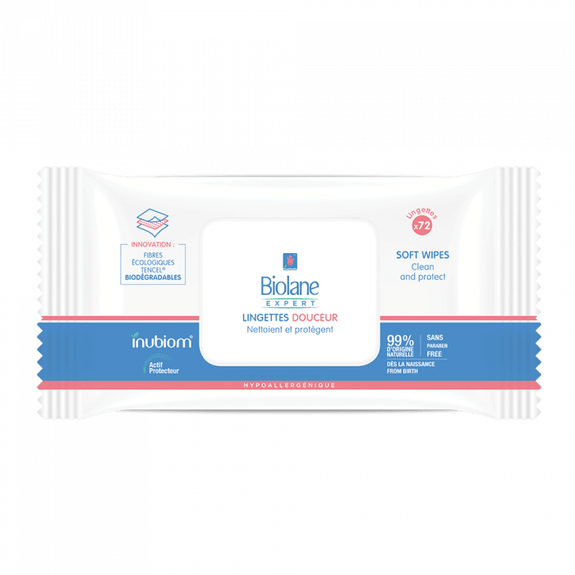 Biolane expert 72 lingettes douceur
