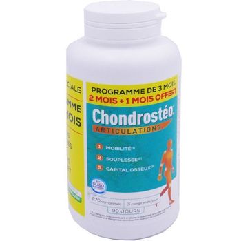 Chondrostéo Articulations format éco 270 comprimés 3 mois Granions