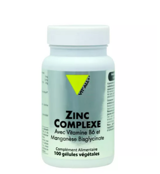 Vitall+ zinc complexe 100 comprimés