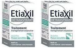 Etiaxil traitement  LOT 2x 15ml Détranspirant aisselle Peaux sensible