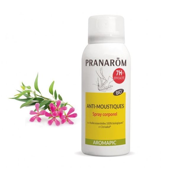 Pranarom Aromapic Spray Corps Anti Moustique Bio 100ml Dont 25 Offert Pranarom Aromapic Spray Corps Anti Moustique Bio 100ml Dont 25 Offert