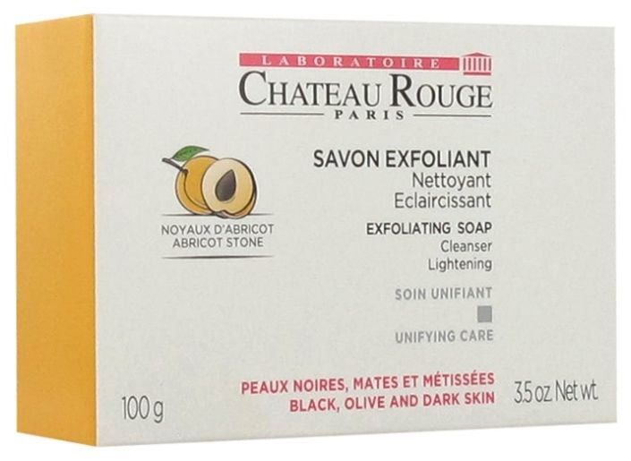 Chateau Rouge Savon Exfoliant Noyaux D Abricot 100 G Chateau Rouge Savon Exfoliant Noyaux D Abricot 100 G