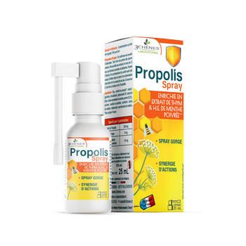 Les 3 Chênes Propolis Spray Gorge 25ml