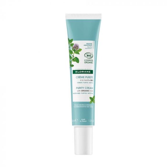 Klorane Crème pureté  Menthe Aquatique Bio 40ml