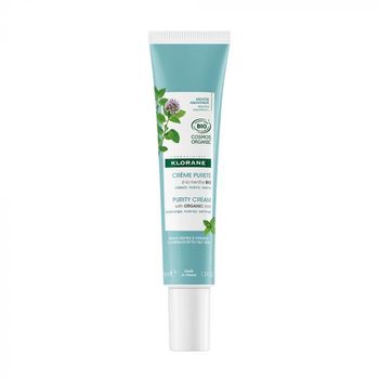 Klorane Crème pureté  Menthe Aquatique Bio 40ml
