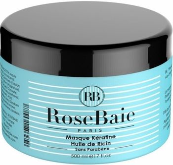 RoseBaie Masque Kératine Huile De Ricin 500ml