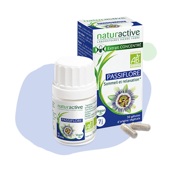 Naturactive Extrait concentré de Passiflore Bio 30 gélules