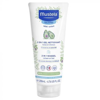 Mustela Gel Nettoyant 2 en 1 Peau Normale 200ml