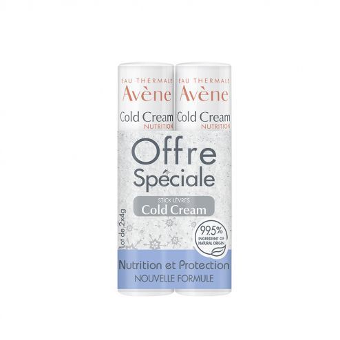 Avène Cold Cream Stick lèvres 2 x 4 g