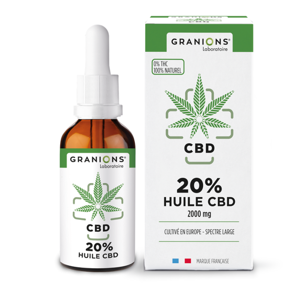 GRANIONS CBD HLE 20% 10ML