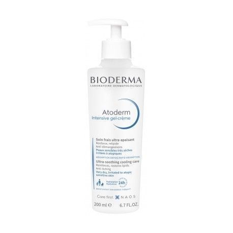 Bioderma Atoderm Intensive Gel-Crème Soin Frais Ultra-Apaisant 200 ml