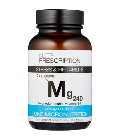 Nutri Prescription MG240 Stress et irritabilité 60 gélules