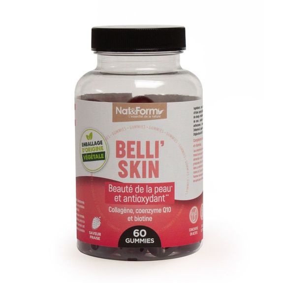 Anti gaspi 01/26 Nat & Form Les splendid Belliskin 60 gummies