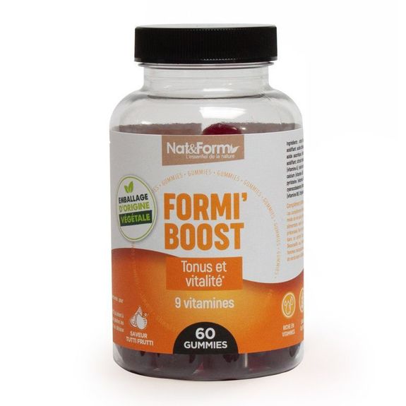 Anti gaspi 12/25 Nat & Form Les splendid Formi'Boost 60 gummies