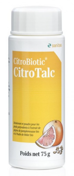 Citridermal talc 75g Citrobiotic