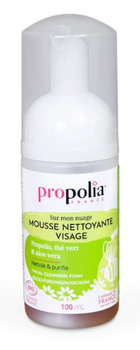 Propolia Sur mon Nuage Mousse lavante visage bio 100ml