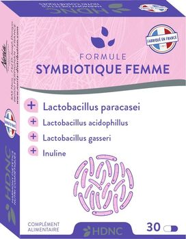 Anti gaspi 08/26 HDNC Symbiotique Femme 30 Gélules Végétales