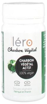 Léro Charbon Végétal Actif 45 Gélules