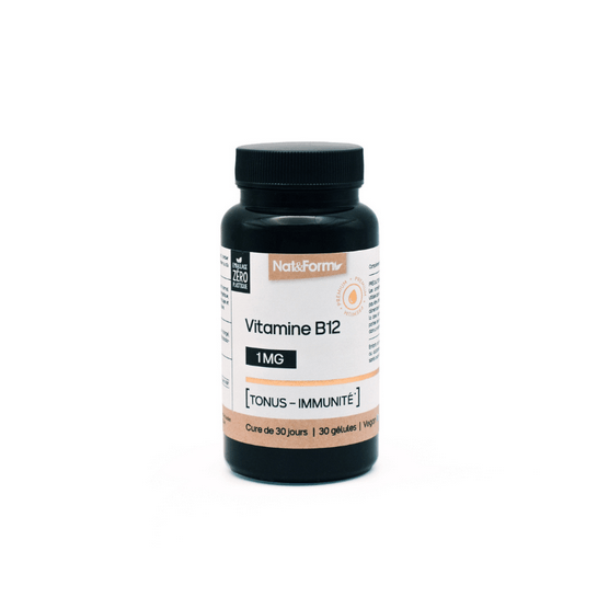 Nat & Form Nutraceutique Vitamine B12 30 Gélules