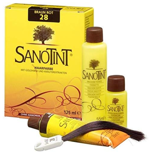 Sanotint coloration classique 28 Châtain Roux 125ml