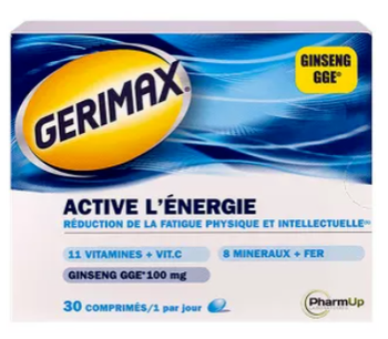 Anti gaspi 08/26 Gerimax Active l'Énergie 30 comprimés