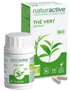 Naturactive thé vert bio 60 gélules