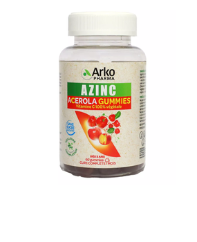 Anti gaspi 08/25 Arkopharma Azinc Acérola 60 Gummies