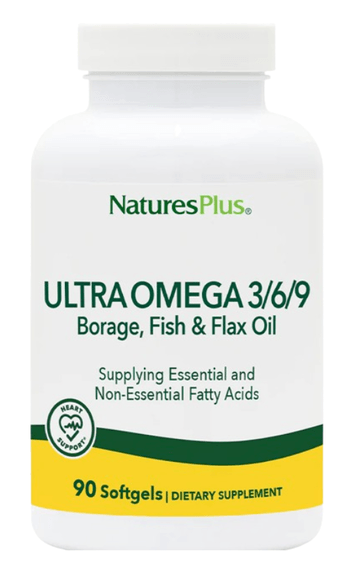 Anti gaspi 09/25 Nature's plus Ultra Omega 3-6-9 90 perles